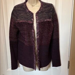 Women’s Chico’s cardigan sweater. Purple. Size US medium.